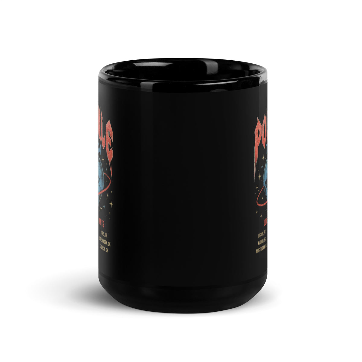 Polycule Tour Mug - Rock Band Style Polyamory Coffee Cup