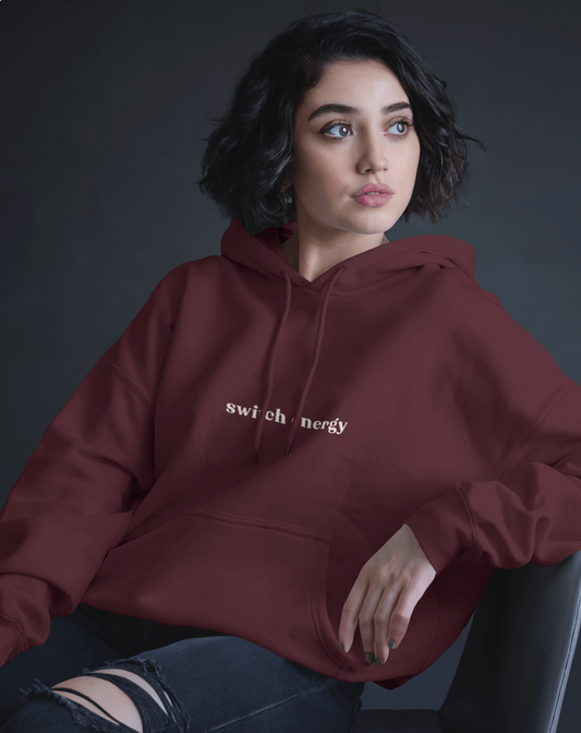 Switch Energy Unisex Hoodie – Cheeky Play-Friendly Statement Sweatshirt
