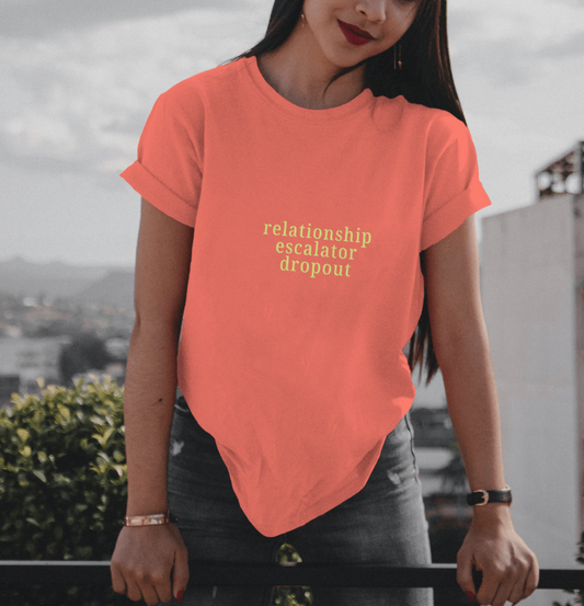Relationship Escalator Dropout T-Shirt – Cheeky ENM Statement Tee
