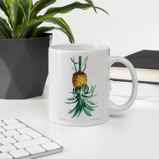 Reverse Pineapple Mug – Vintage Discreet Symbol Classic Coffee Cup