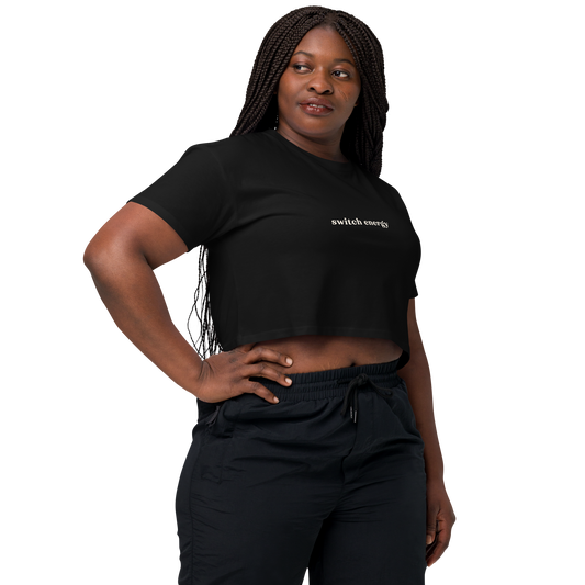 Switch Energy Crop Top – Cheeky Play-Friendly Tee