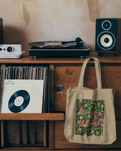 K—ky Fruits Eco Tote Bag – Vintage Quote Accessory for Pleasure-Positive Style