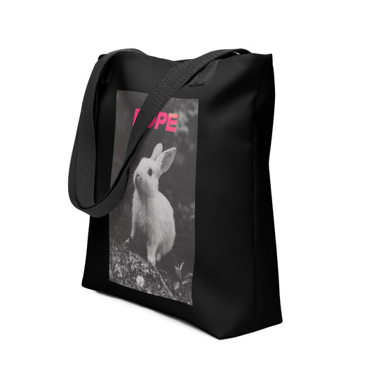 Rope Bunny Tote Bag – Subtle Sh*bari-Inspired Accessory for Playful Expression