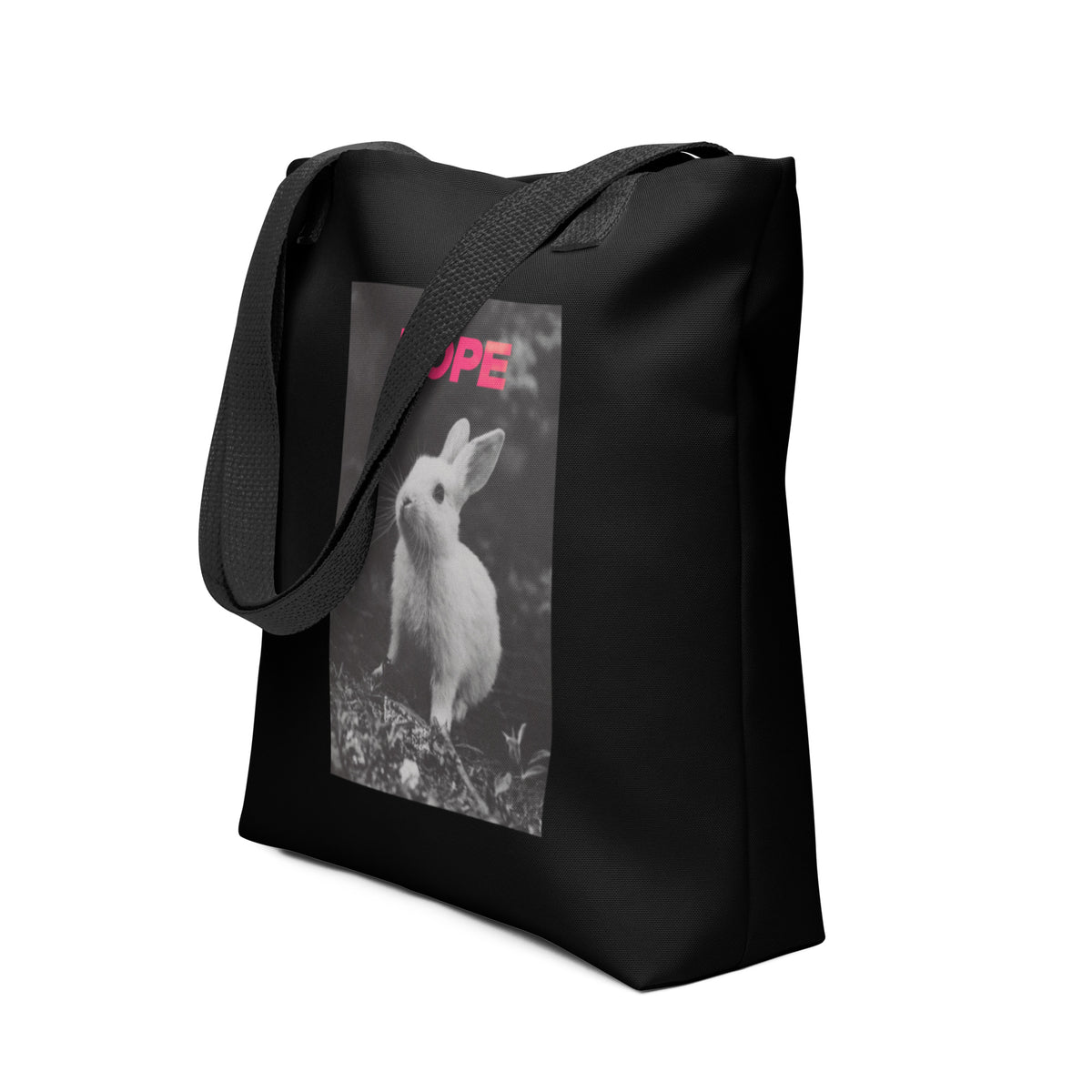 Rope Bunny Tote Bag – Subtle Shibari-Inspired Accessory for Playful Expression