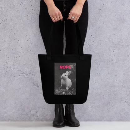 Rope Bunny Tote Bag – Subtle Shibari-Inspired Accessory for Playful Expression
