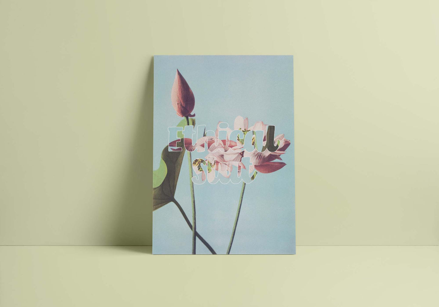 Ethical S—t Poster – Vintage Bold Quote Wall Art