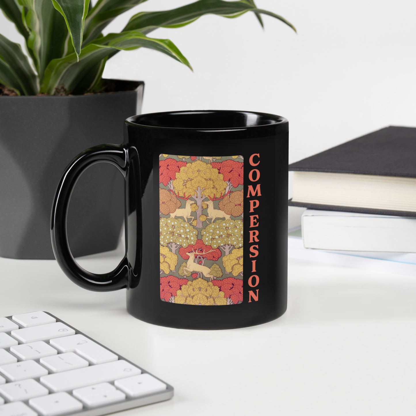Compersion Mug - Woodland Decorative Polyamory Coffee Cup