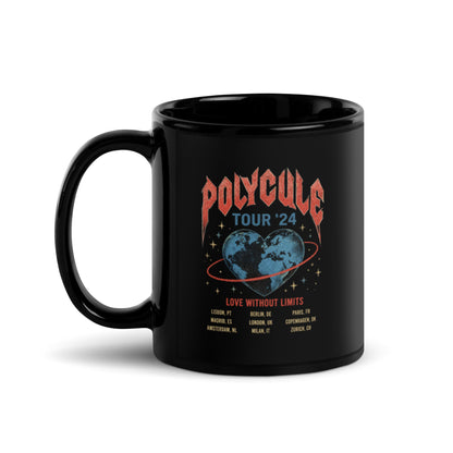 Polycule Tour Mug - Rock Band Style Polyamory Coffee Cup