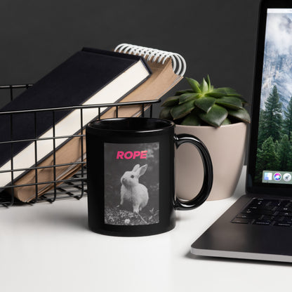 Rope Bunny Mug – Bold Edgy Coffee Cup for Sh*bari Lifestyle Expression