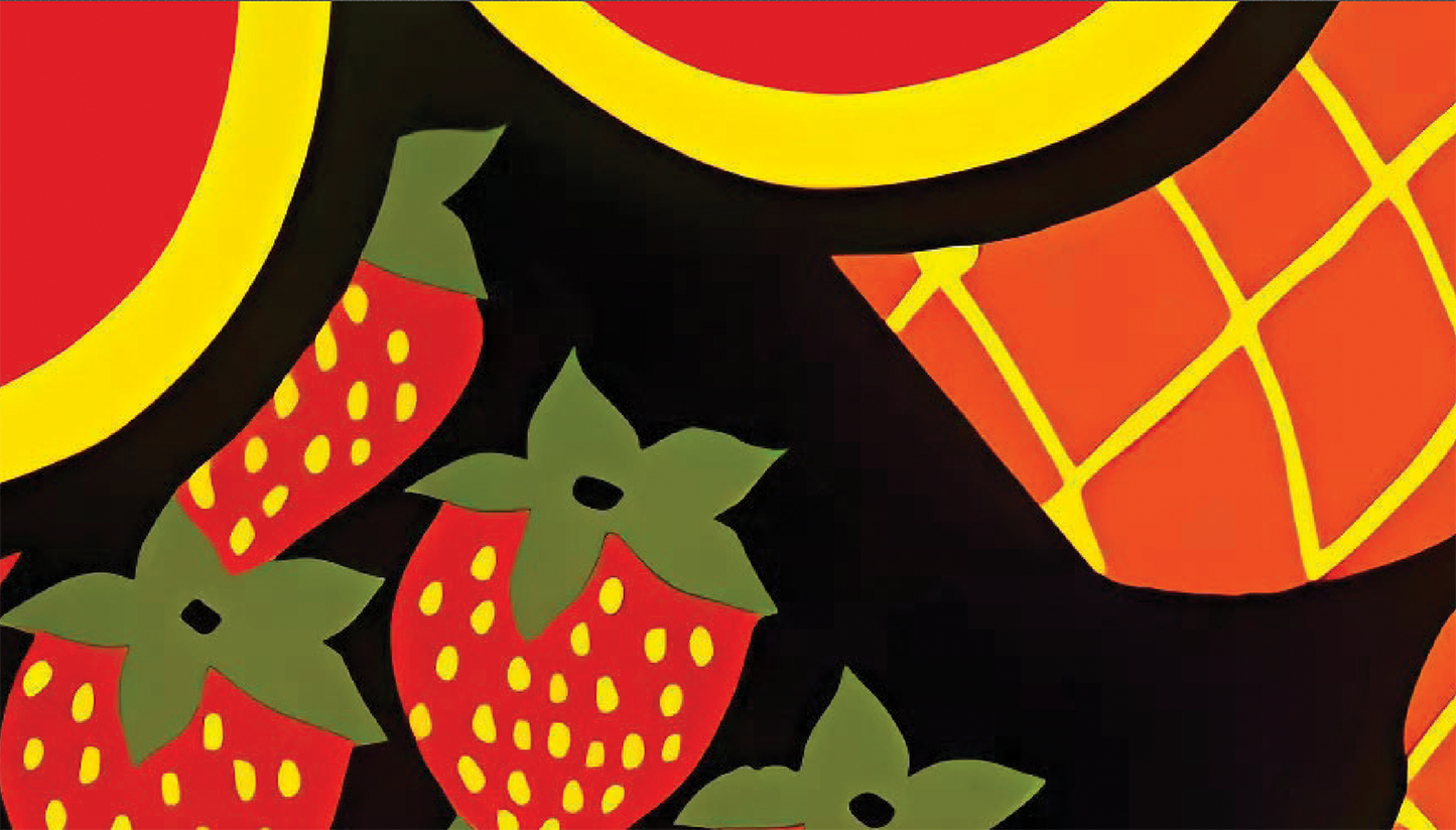 Very Fruity Poster – Queer Humor Vintage Style Wall Art