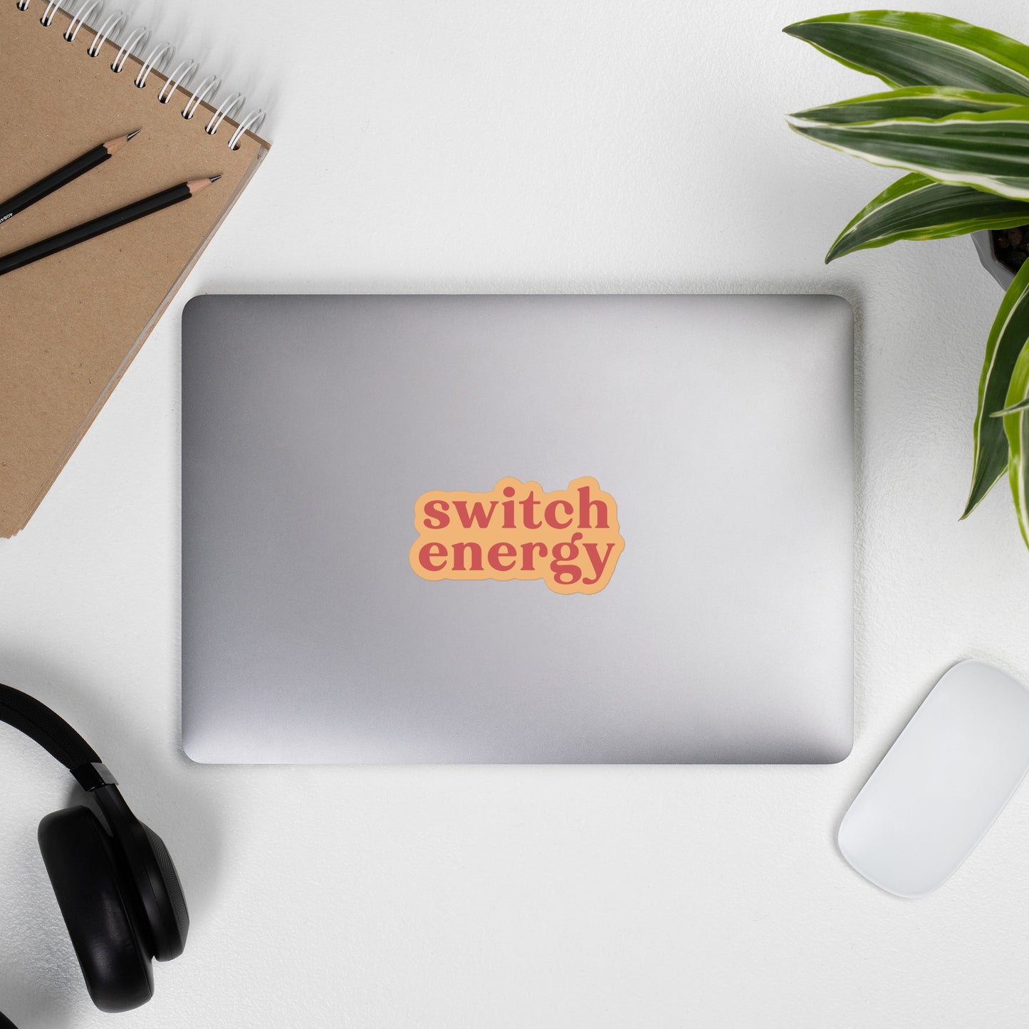 Switch Energy Sticker – Light Peach Play-Friendly Vinyl Decal