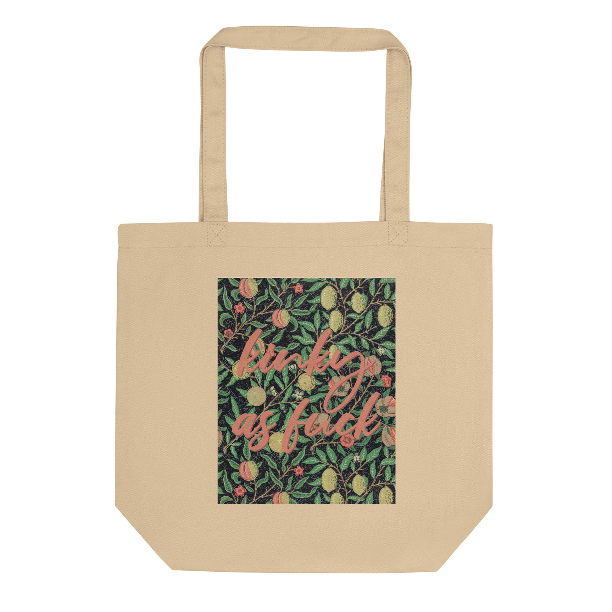 Vintage-inspired and body-positive design on a eco-friendly cotton tote bag for a bold style