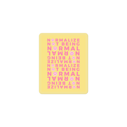 Neurodivergent Affirmation Sticker with smileys for laptop decoration 