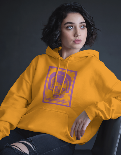 Dead Inside Unisex Hoodie – Vintage Skull Dark Humor Sweatshirt