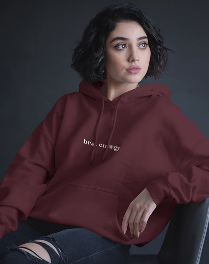 Brat Energy Unisex Hoodie – Play-Friendly Bold Statement Sweatshirt