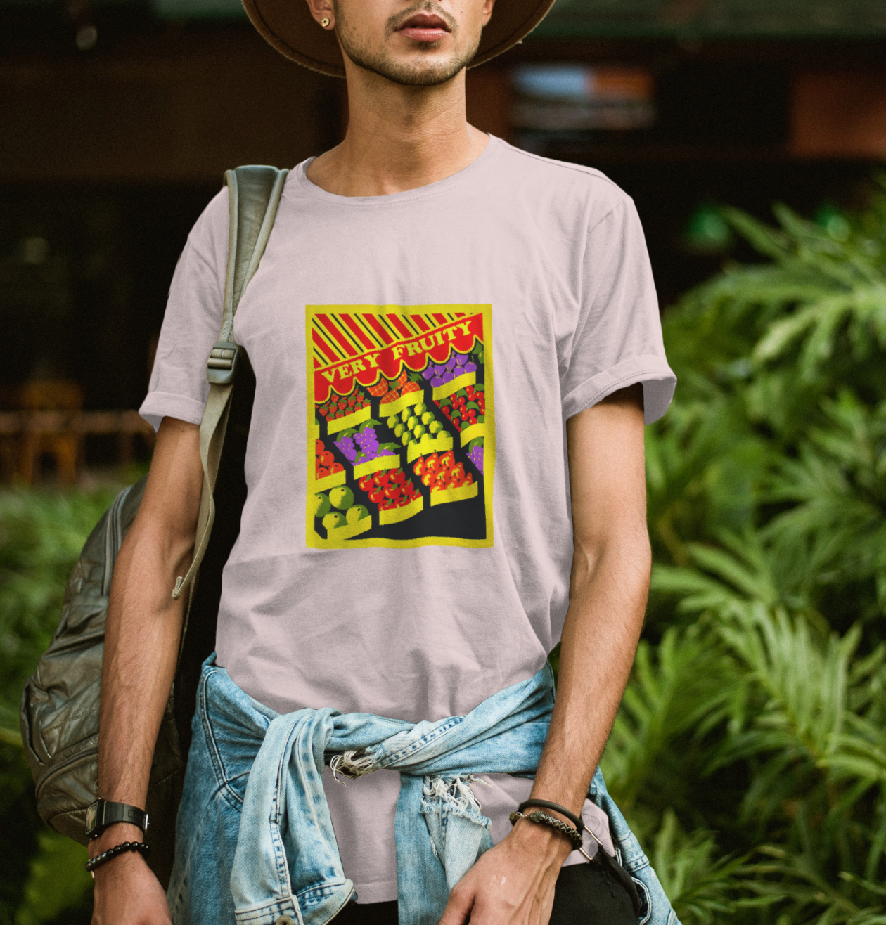 Very Fruity T-Shirt – Queer Campy Vintage Fruit Stand Tee