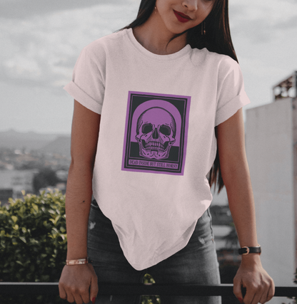 Dead Inside T-Shirt – Vintage Skull Dark Humor Tee