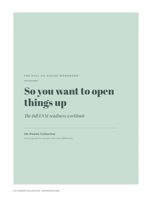 So You Want to Open Things Up: ENM Readiness Workbook