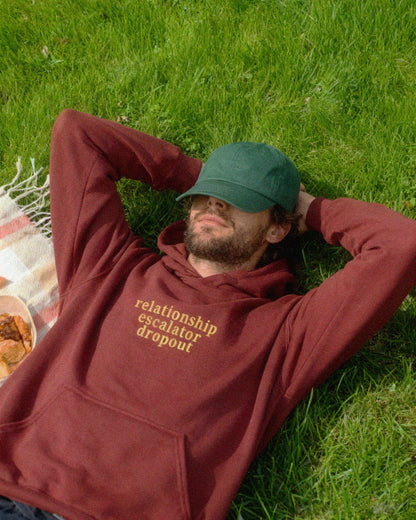 Relationship Escalator Dropout Unisex Hoodie – Cheeky ENM Statement Sweatshirt