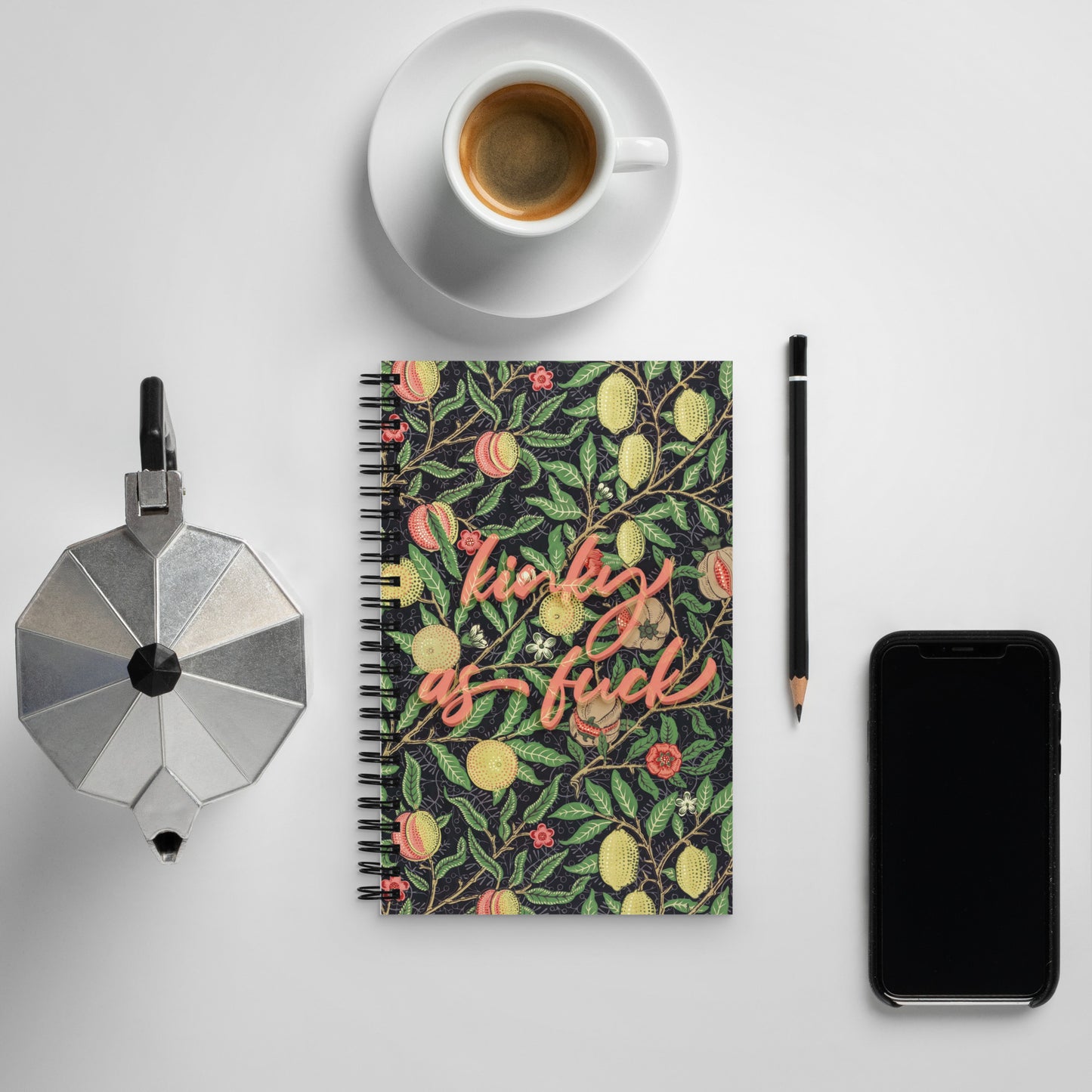 K—ky Fruits Notebook – Vintage Pleasure-Positive Affirmation Journal