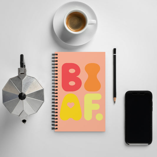 Bisexual Pride Notebook – Bold Retro LGBTQ+ Colorful Journal