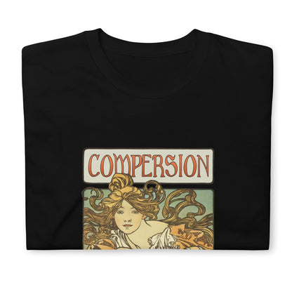 Vintage Compersion T-Shirt – Art Nouveau Polyamory Symbol Unisex Tee