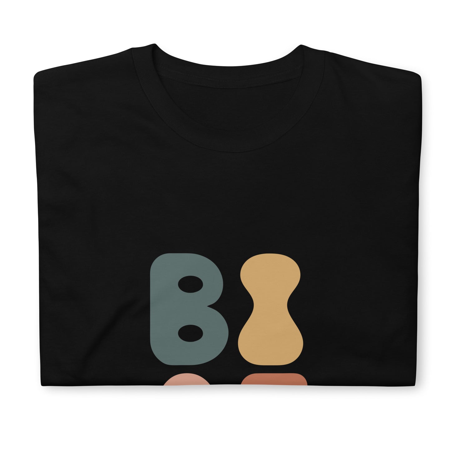 BI AF Bisexual Pride T-Shirt – Bold Retro LGBTQ+ Colorful Tee