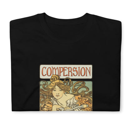 Vintage Compersion T-Shirt – Art Nouveau Polyamory Symbol Unisex Tee