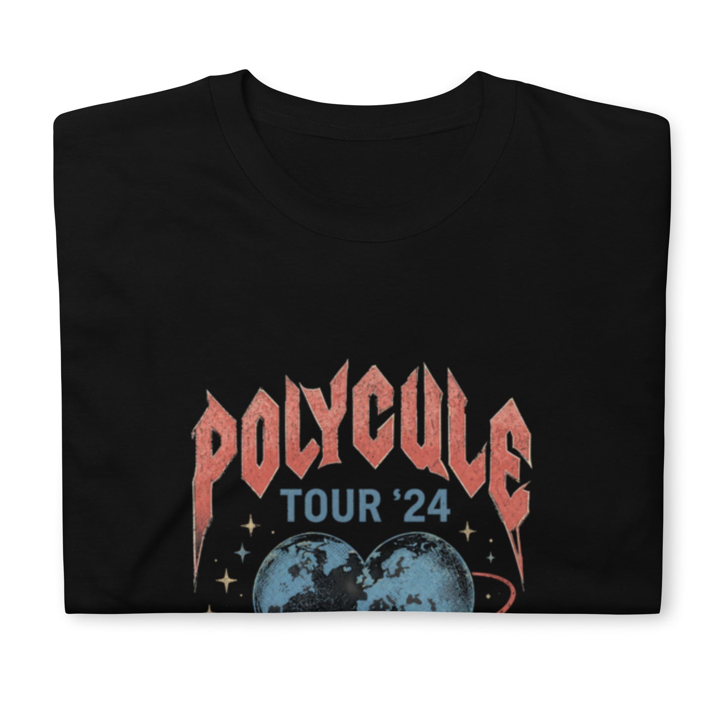 Polycule Tour T-Shirt - Vintage Rock Band Style ENM Unisex Tee