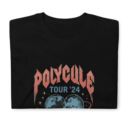 Polycule Tour T-Shirt - Vintage Rock Band Style ENM Unisex Tee