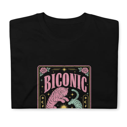 Biconic T-Shirt - Bisexual Pride Tiger Graphic Unisex Tee