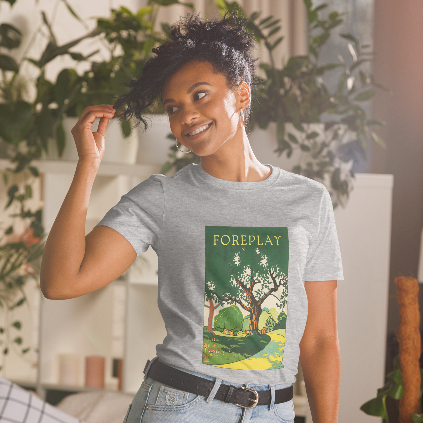 Foreplay Vintage Landscape T-Shirt – Cheeky Pleasure-Positive Graphic Tee
