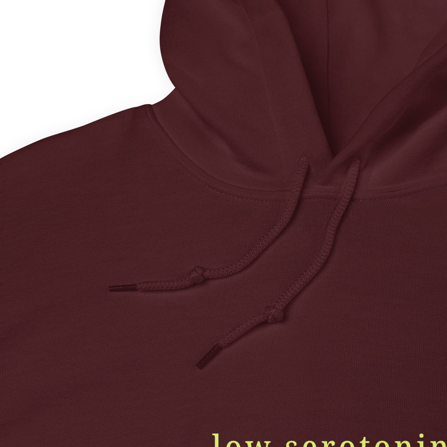 Low Serotonin Unisex Hoodie – Existential Dread Neurodivergent Sweatshirt