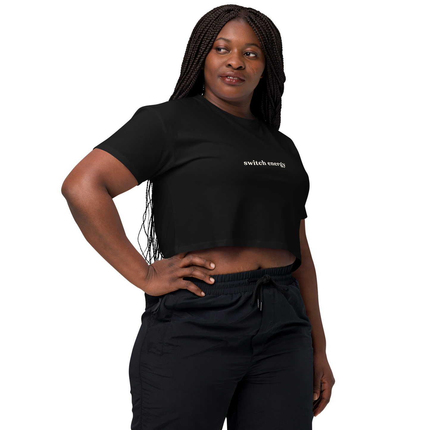 Switch Energy Crop Top – Cheeky Play-Friendly Tee