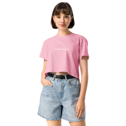 Switch Energy Crop Top – Cheeky Play-Friendly Tee