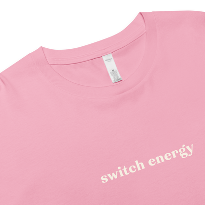 Switch Energy Crop Top – Cheeky Play-Friendly Tee