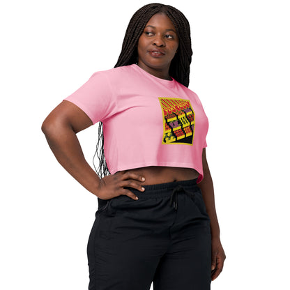 Very Fruity Crop Top – Queer Campy Vintage Fruit Stand Tee