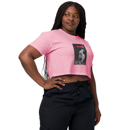 Rope Bunny Crop Top – Subtle Sh*bari Tee with Playful Edge